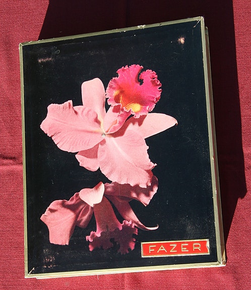 Fazerin "Orkidea" suklaarasia