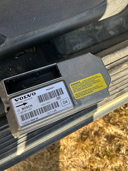 Volvo v70/s80 mk1 airbag ohjainyksikkö