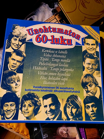 1960-Luku iso setti lp musiikkia