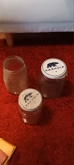 Karhulan lasipurkkeja
