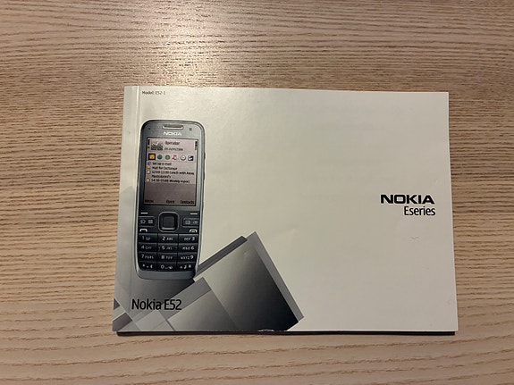 Nokia E52 käyttöohje, ruotsinkielinen
