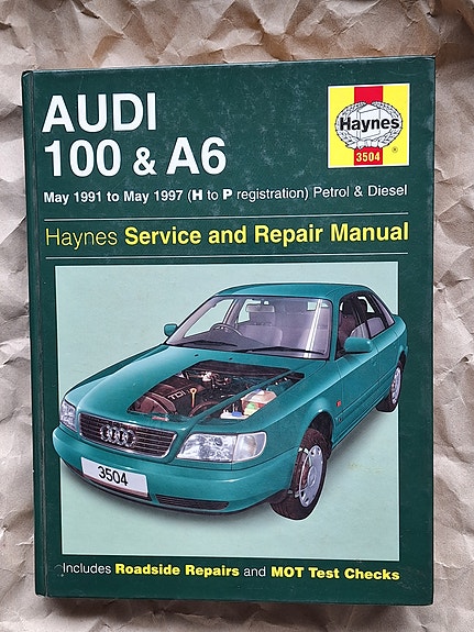 Audi 100 & A6 1991 - 1997 Haynes Service and Repair Manual englanninkielinen
