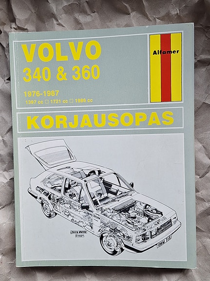 Volvo 340 & 360 1976 - 1987 Korjausopas suomenkielinen