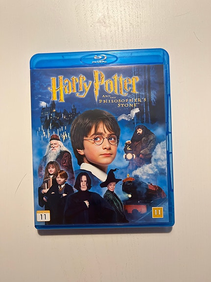 Harry Potter and the Philosopher’s Stone Blu-ray-elokuva