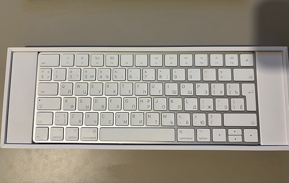 Apple langaton näppäimistö valkoinen