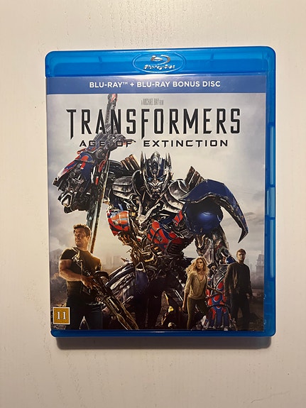 Transformers Age of Extinction Blu-ray-elokuva