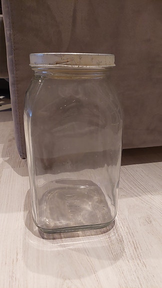 Karhula iso lasipurkki