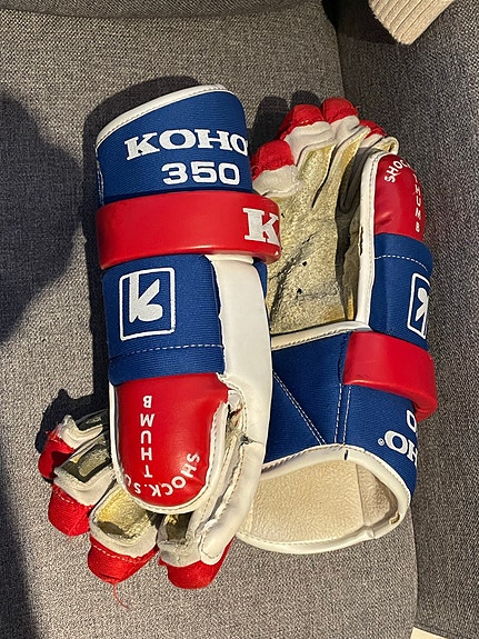 Koho Revolution 350 Ultimate Jääkiekko Hanskat 1980 Luvulta