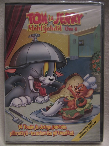 Tom ja Jerry Mahtijahdit osa 4 dvd uusi