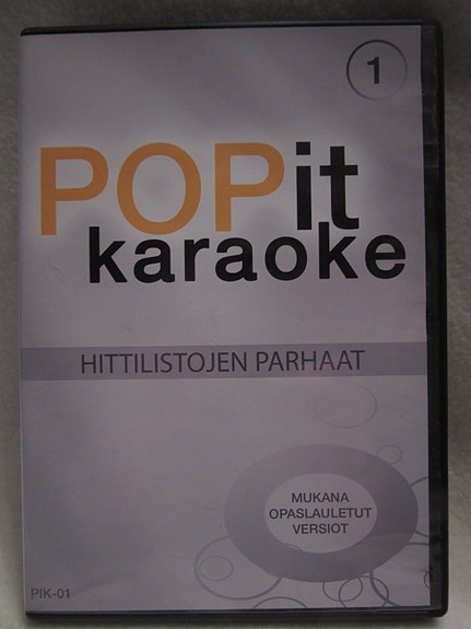 POPit karaoke dvd