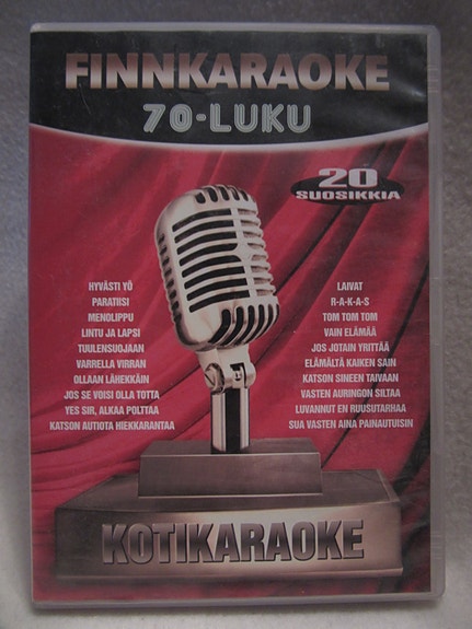 Finnkaraoke 70-luku dvd