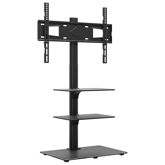 vidaXL TV-taso kulmaan 3 tasoa 32-65" musta(sku379567