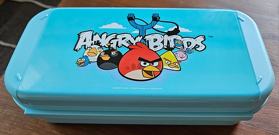 Tupperwaren Angry Birds kvartetti