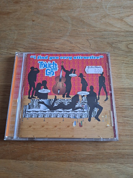 Myydään Touch and Go - I find you very attractive cd levy