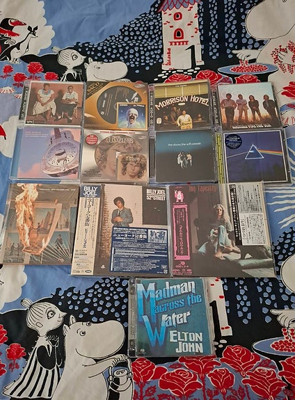 SACD-levyjä. The DOORS, Pink Floyd, Scorpions, Carole King, Billy Joel