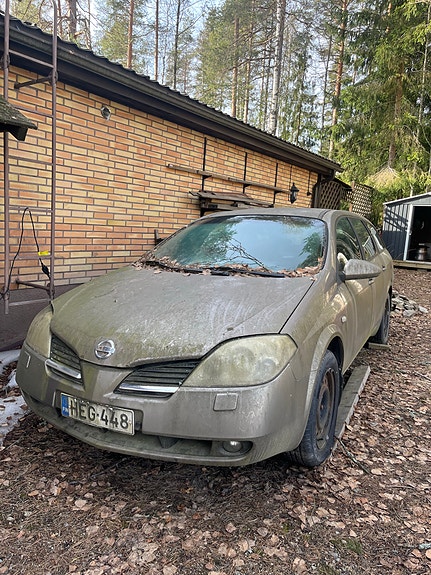 Nissan primera p12 2006 henkilöauto varaosiksi