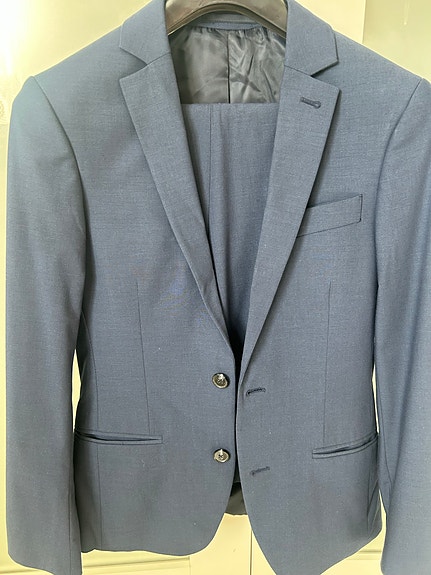 Dressmann Slim Fit miesten puku tummansininen