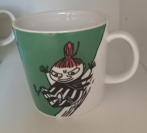 Muumimuki pikku myy vihreä