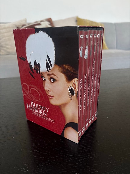 Audrey Hepburn The Ruby Collection DVD-boksi