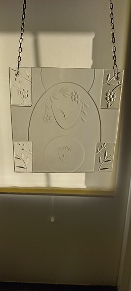 Nuutajärvi Madonna ikkunakoriste