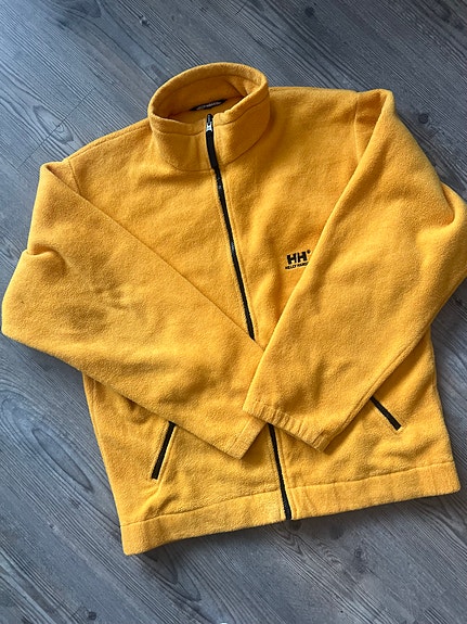 Helly Hansen keltainen fleecetakki  S
