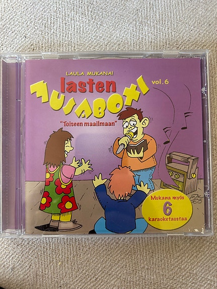 Laula mukana, Lasten musaboxi vol. 6