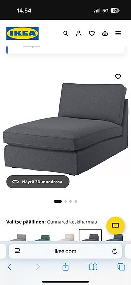 Ikea kivik divaani