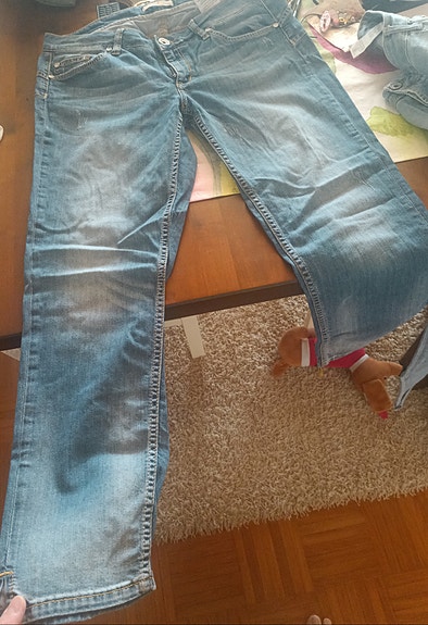 Liu jeans farkut lyhyet lahkeet