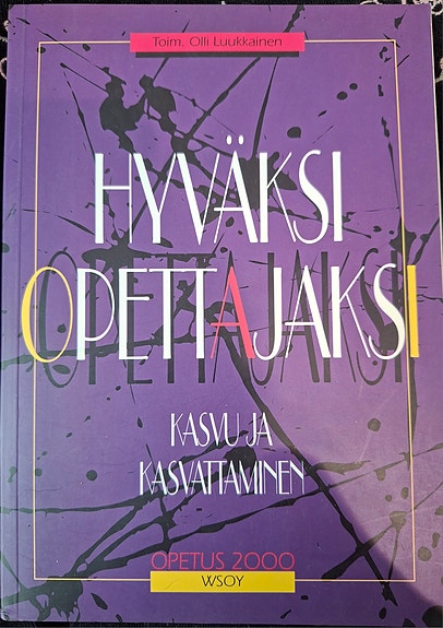 Hyväksi opettajaksi-kirja
