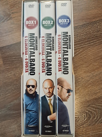 Komisario Montalbano - kaudet 1-7