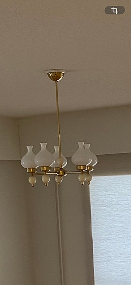 Idman lamppu, riippuvalaisin 5-haar.