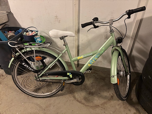 Tunturi polkupyörä 20" vaaleanvihreä