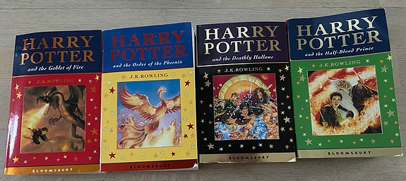 J.K. Rowling Harry Potter -kirjat englanniksi pokkarit