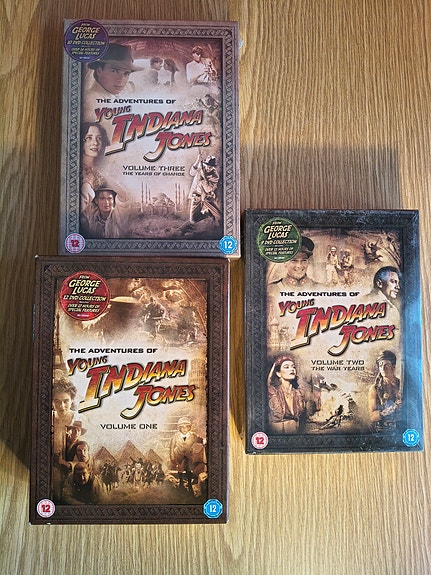 The Adventures of Young Indiana Jones DVD-boksit varattu