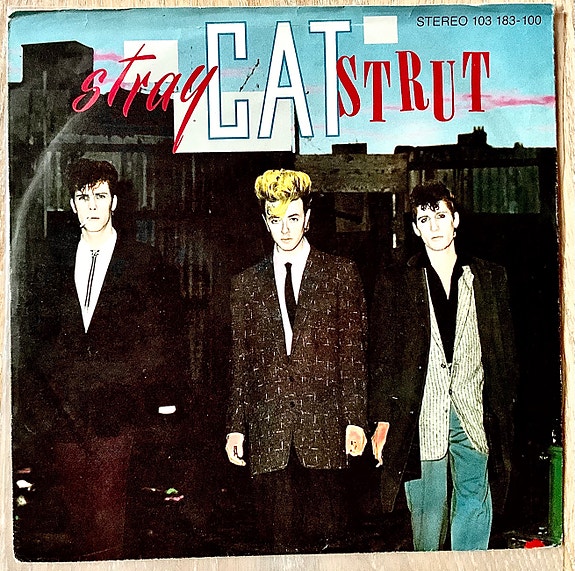 Stray Cats, Stray Cat Strut, 7" sinkku