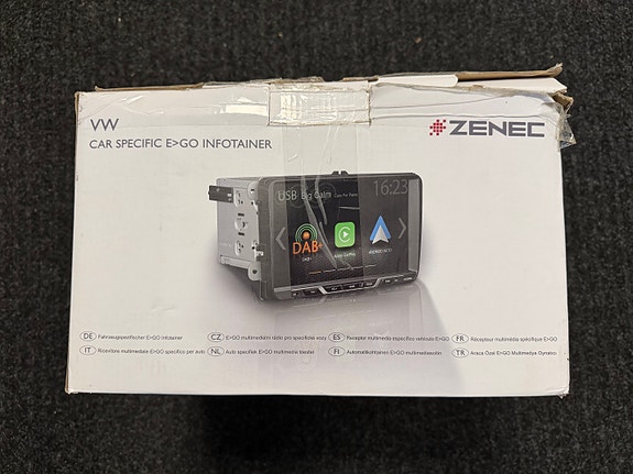 Zenec kosketusnäyttöradio, multimedia VW, Seat, Skoda