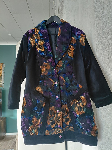 Vintage samettitakki