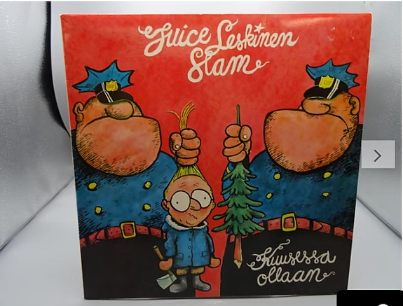 Juice Leskinen Slam – Kuusessa Ollaan LP