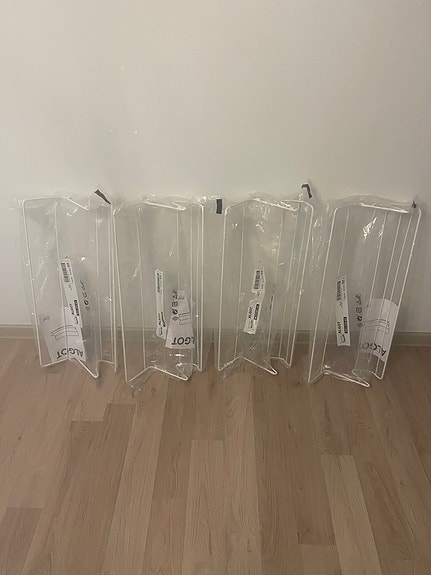 Uudet ALGOT-kenkähyllyt, 4 kpl x 10€