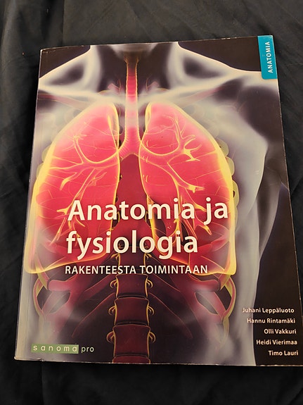 Anatomia ja fysiologia -oppikirja