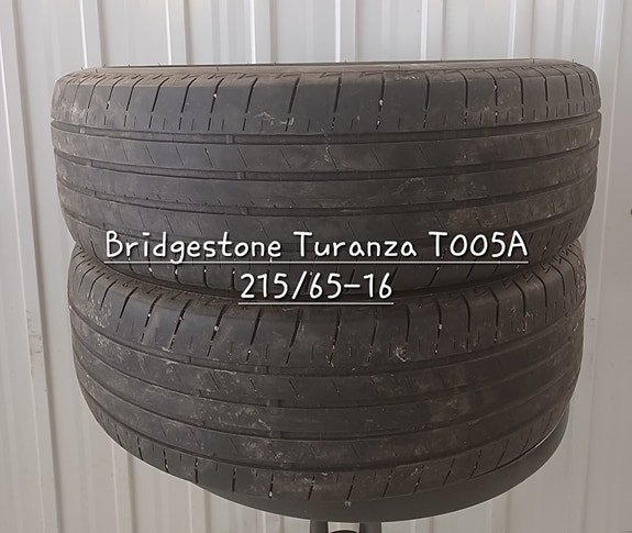 215/65-16 Bridgestone Turanza T005A