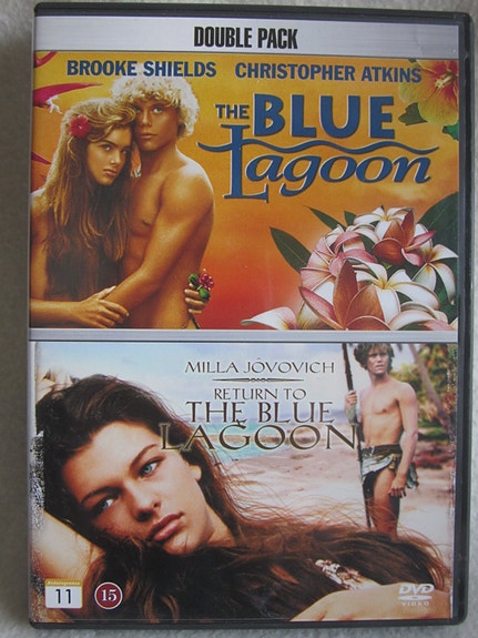 The Blue Lagoon 1 & 2 tupla dvd