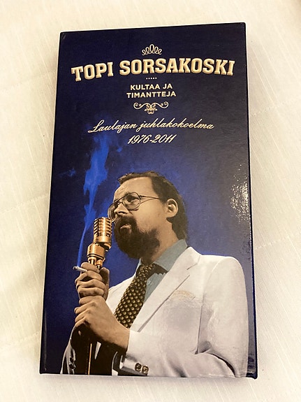 Topi Sorsakoski CD-kokoelma 50€/kpl