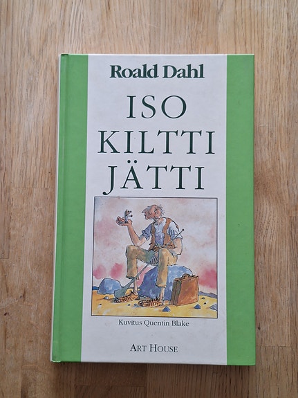 Myydään Roald Dahl Iso Kiltti Jätti kirja