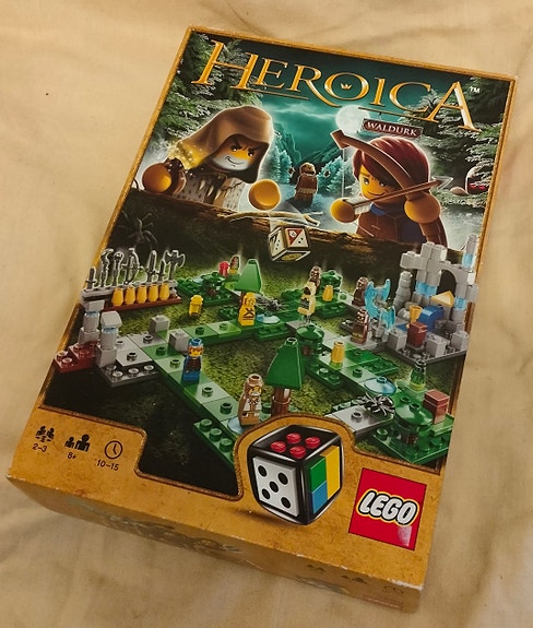 Lego Heroica: Waldurk (3858) -lautapeli