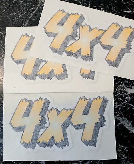 4 X 4 tarra, neliveto, 100x50