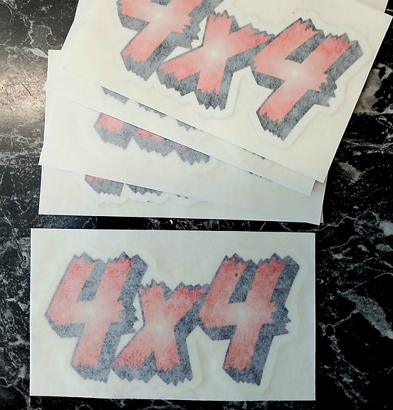 4 x 4 tarra, neliveto, 100x50