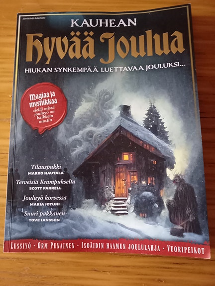 Kauhean hyvää joulua & Jouluruusuja