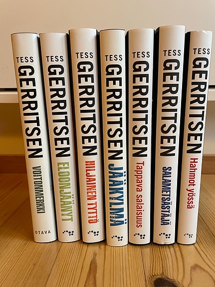 Tess Gerritsen kirjasetti, 7 kirjaa