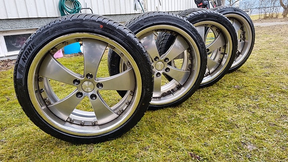 ATP Propeller 19" vanteet lähes ajamattomilla kitkarenkailla (esim Teslaan)